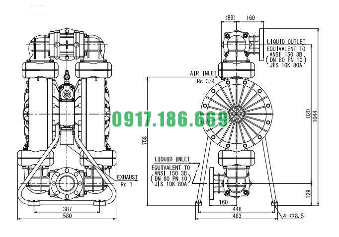 NDP 80 BPT kich thuoc