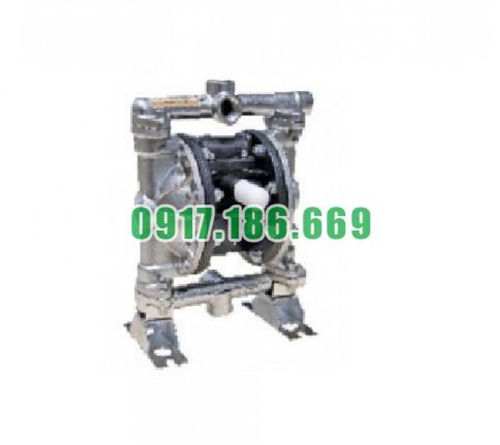  Bơm dùng khí nén teflon 1/2 inch MK15PP - SS/TF/TF/SS thân inox 