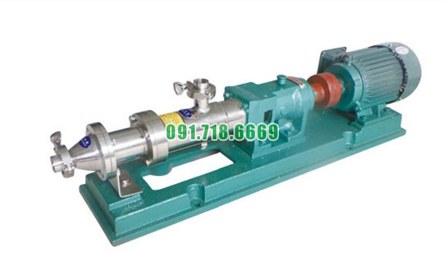 Bơm trục vít đơn G55-1 quay với tốc độ 960 vòng/phút