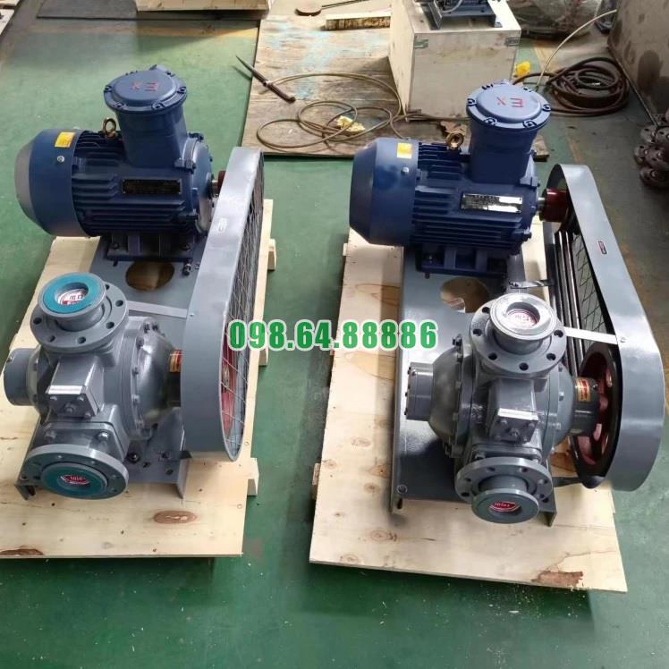 Bơm khí hóa lỏng, bơm khí amoniac, bơm khí dầu mỏ hóa lỏng loại YAB10-5A tốc độ 600r.Pm, động cơ YB112M-4, công suất 4KW