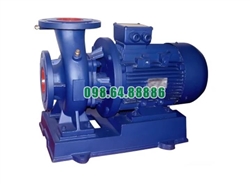Đại lý bơm nước trục ngang model SLW100-ISW100-200 hiệu suất max 130 m3/h
